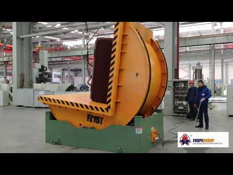 Large coil upender and tilter for coil shape products turnover in sale