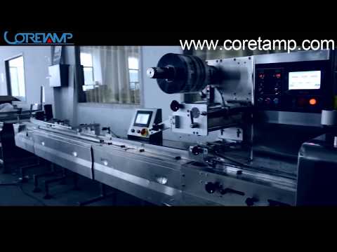 Bread packing machine - Horizontal flow wrap machine for food