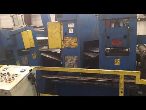 Nova 74&quot; x .500&quot; x 80,000-Lb Coil Slitting Line for Sale via Sealed Bid