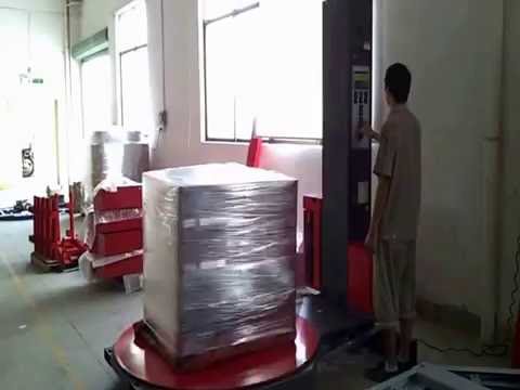 Video Pallet Stretch Wrapping Machine