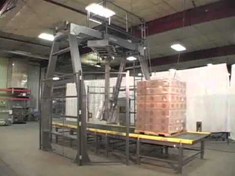 Neway Packaging Fully Automatic Pallet Wrapper Rotary High Speed