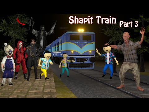 Gulli Bulli In Shapit Train Part 3 | Train | Gulli Bulli | Make Joke Of Horror