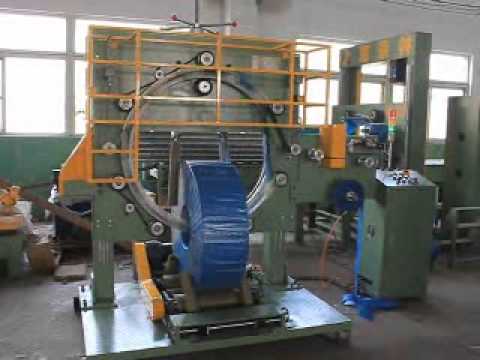 GS400 coil packaging machine, wire coil wrapping machine