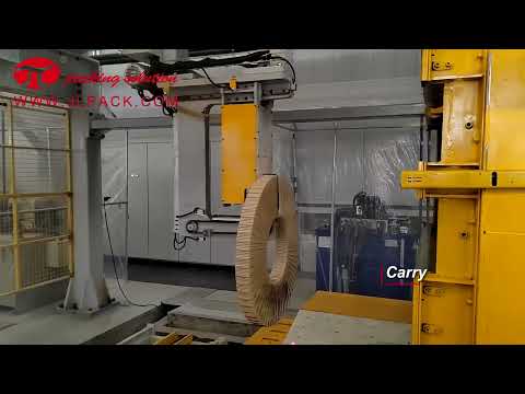 Customized Vertical Coil Packaging Line With Strapping Dustproof