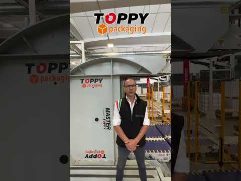 Master Toppy AJ Jumbo - Toppy Packaging #pileturner (new installation 2022)