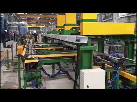 【Cambodia】steel pipe packing bundle machine