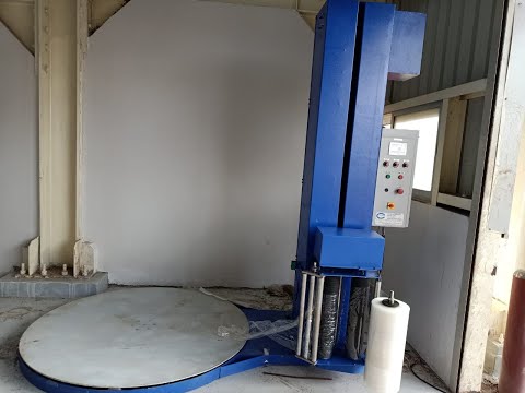 pallet stretch wrapping machine #drumwrapping #chemicaldrumwrapping #pallet