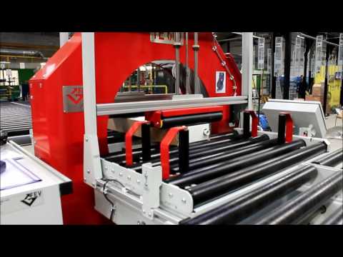 Fully Automated Horizontal Stretch Wrapping Machine