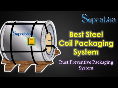 Steel Coil Packing System - Suprabha | Rust Preventive Packaging | Steel packing