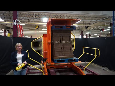 Premier Pallet Systems Pallet Inverter Demonstration