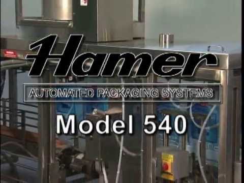 Hamer Model 540 Automated Ice Bagging Machine