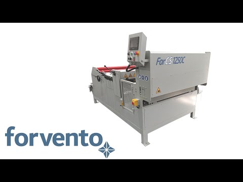 Slitting and cut-to-length line compact. Coil processing. ForCS1250 Forvento.