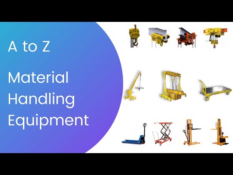 Material Handling Equipment for offshore plant