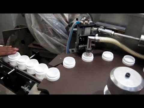 Face Cream Jar Automatic Filling &amp; Capping Machine