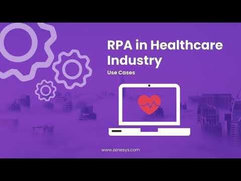 Robotic Process Automation in Healthcare Industry | RPA in healthcare industry | RPA