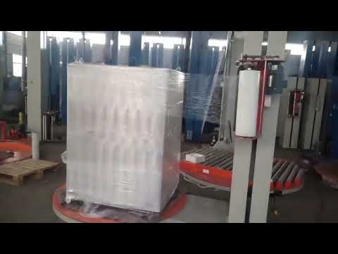 20 Pallet/H Pallet Wrapping Rotary Stretch Wrapper Use on Conveyor