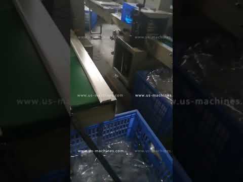 Automatic stainless steel long hose tube horizontal film wrapping sealing packing machine