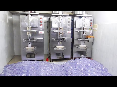 Amazing Water Pouch Filling Packing Machine Packing Drinking Water Business | Small Scale IndustrieS