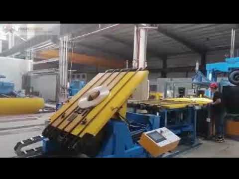 slitting steel strip coil packing line | stainless steel strip packing system