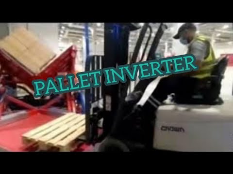 Change pallet using pallet inverter #katusokadventure