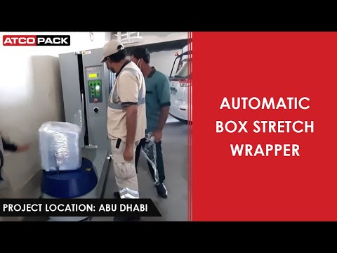 Automatic Box Stretch Wrapper - Stretch Wrapping Machine - ATCOPACK