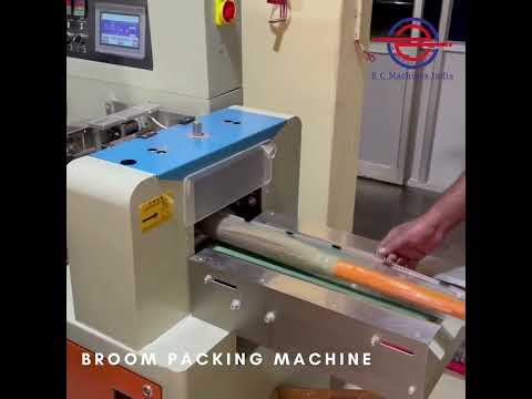 Grass Broom jhadu Packing Machine Automatic