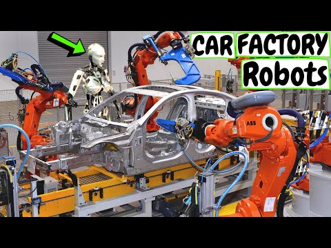 Car Factory ROBOTs🤖: How robots are making cars?🚘Building &amp; Manufacturing cars – How it&#039;s build?