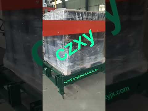 Shrink wrapping machine for pallet