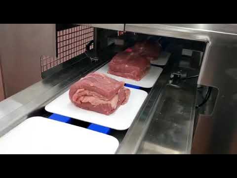 ILPRA America - Automatic Skin Packing line to eco-friendly Boards for meat