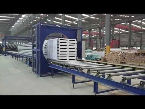 Horizontal orbital stretch wrapper, spiral wrapping machine