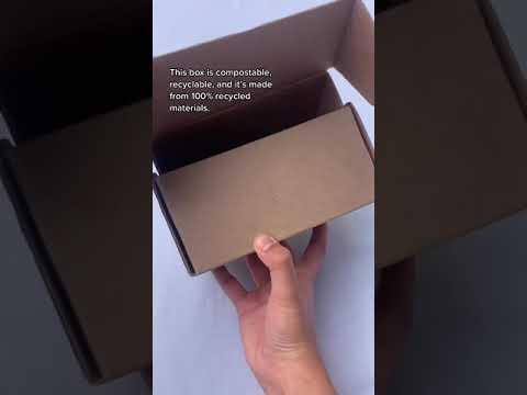 #sustainable #packaging for your #smallbusiness 🌱 #shorts 🎥: alignslimes