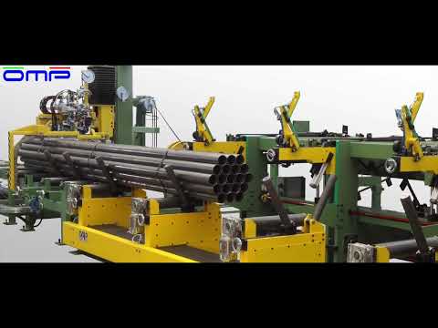 Steel Tube Bundling machine and tube packing line model FF | OMP