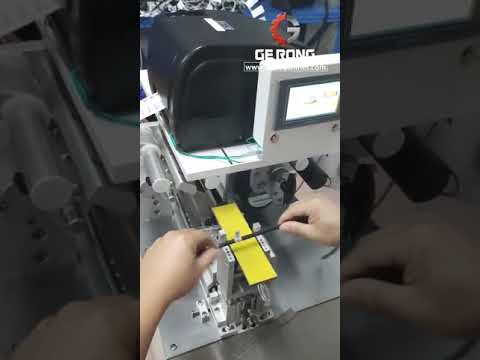 High accuracy small size label cable labeling machine wire flag label applicator