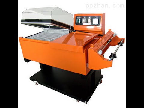 semi-automatic heat shrink machine POF film seal and shrinking packing machinery