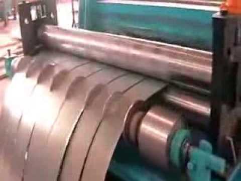 High speed steel coil slitting line