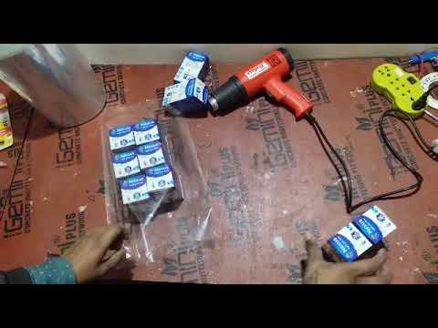 LED Bulb packing| heat shrink packing| polothene packing