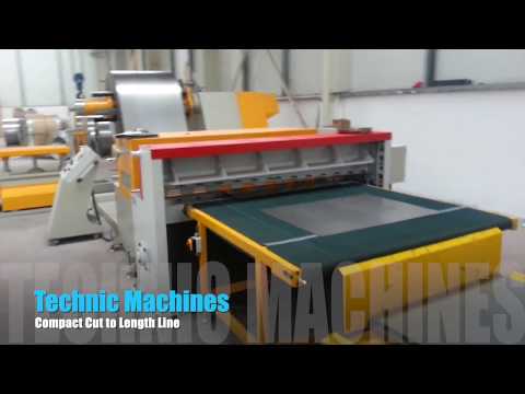 Sheet Metal Cut to Length Machine Line