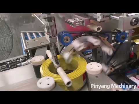 Pinyang Machinery Automatic PLC coiling &amp; wrapping machine for wire &amp; cable packing