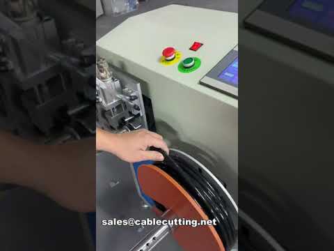 cable Coiling Tying Bundle With Meter Counting Automatic Wire Cutting coil Winding Binding Machine