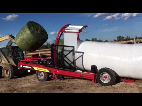 Anderson Bale Wrapper...Wrapping Baleage!!