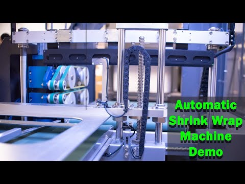 Automatic Shrink Wrap Machine Demo