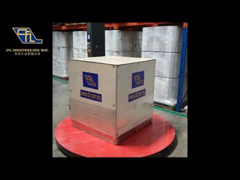 CFL Industries - Pallet Stretch Wrapping Machine (1) Demonstration