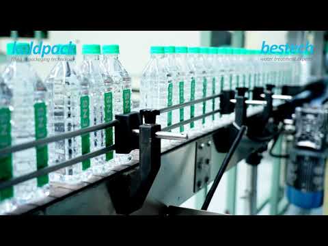 Koldpack_Turnkey water bottle filling &amp; Packaging Line-Rinsing, Filling &amp; Capping