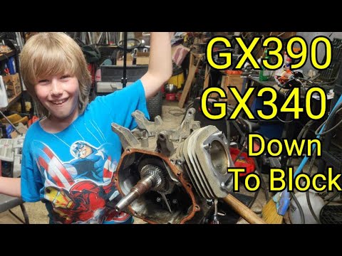 GX340 GX390 Broken Down To Block