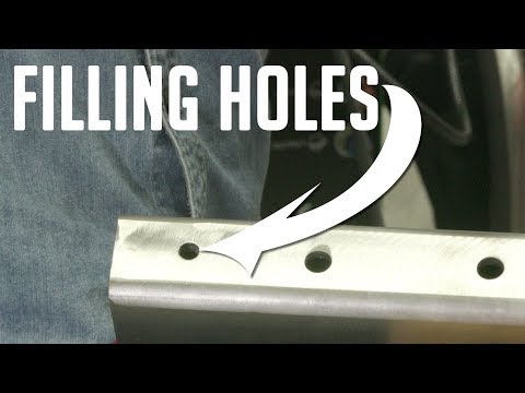 🔥FILLING HOLES WITH TIG WELDING