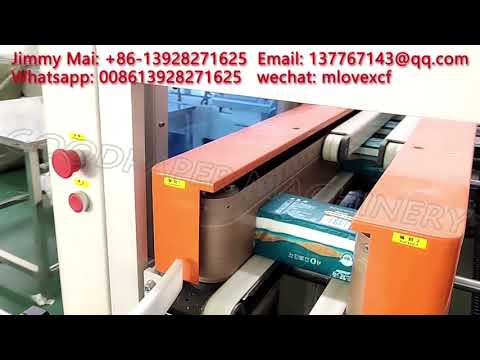 Tissue paper machine facial tissue automatic packing machines tissue wrapping machinery paper packer