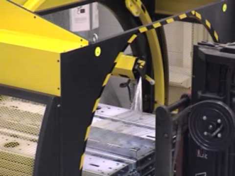 Yellow Jacket Stretch Wrapper (by Materials Handling Pty Ltd)