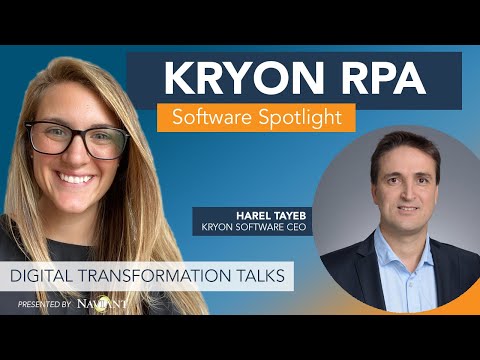 Kryon RPA Introduction - Robotic Process Automation System Spotlight