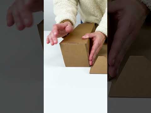 How to assemble Rollor Protect | Tutorial wine champagne packaging #shorts #packaging #design