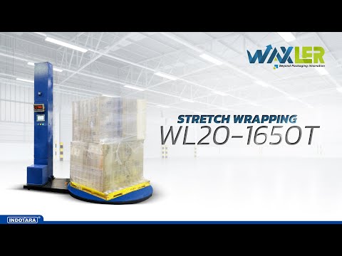 JUAL MESIN PALLET STRETCH WRAPPER - WAXLER STRETCH WRAPPING WL20-1650T